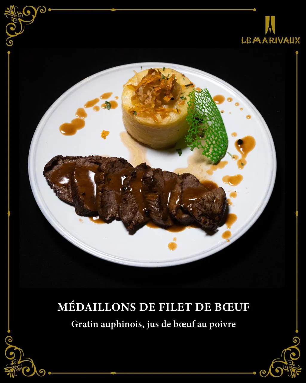 Médaillons de filet de boeuf
