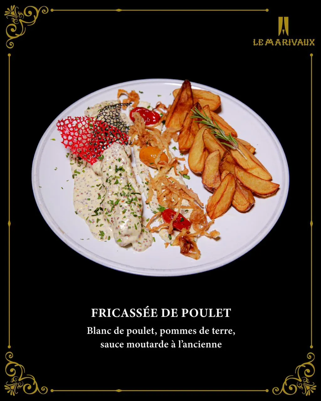 Fricassée de poulet