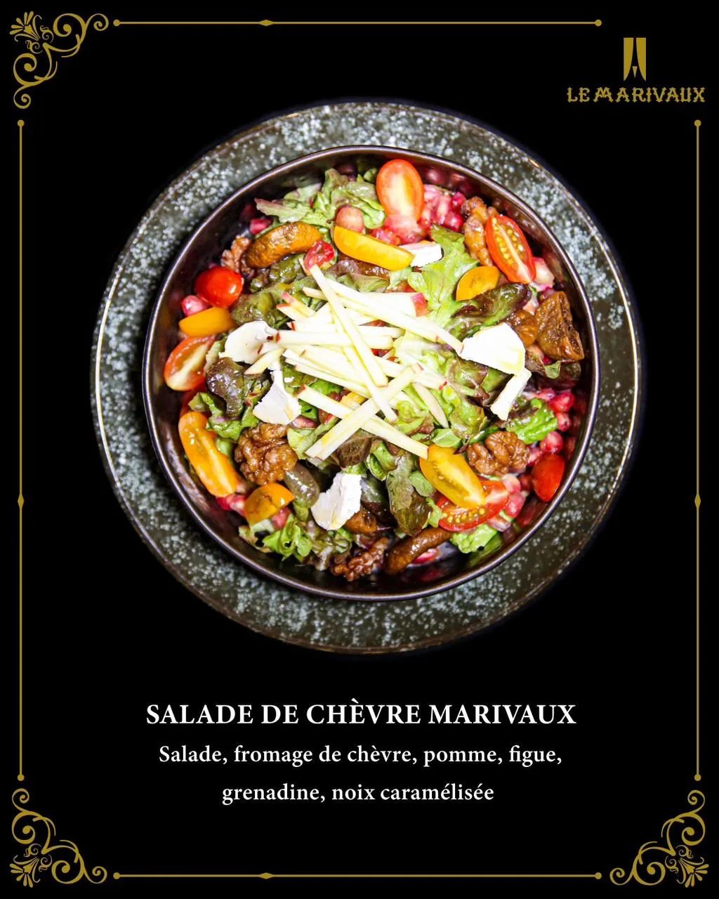 Salade de chèvre marivaux